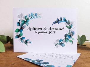 Faire-Part mariage Antinéa & Arnaud